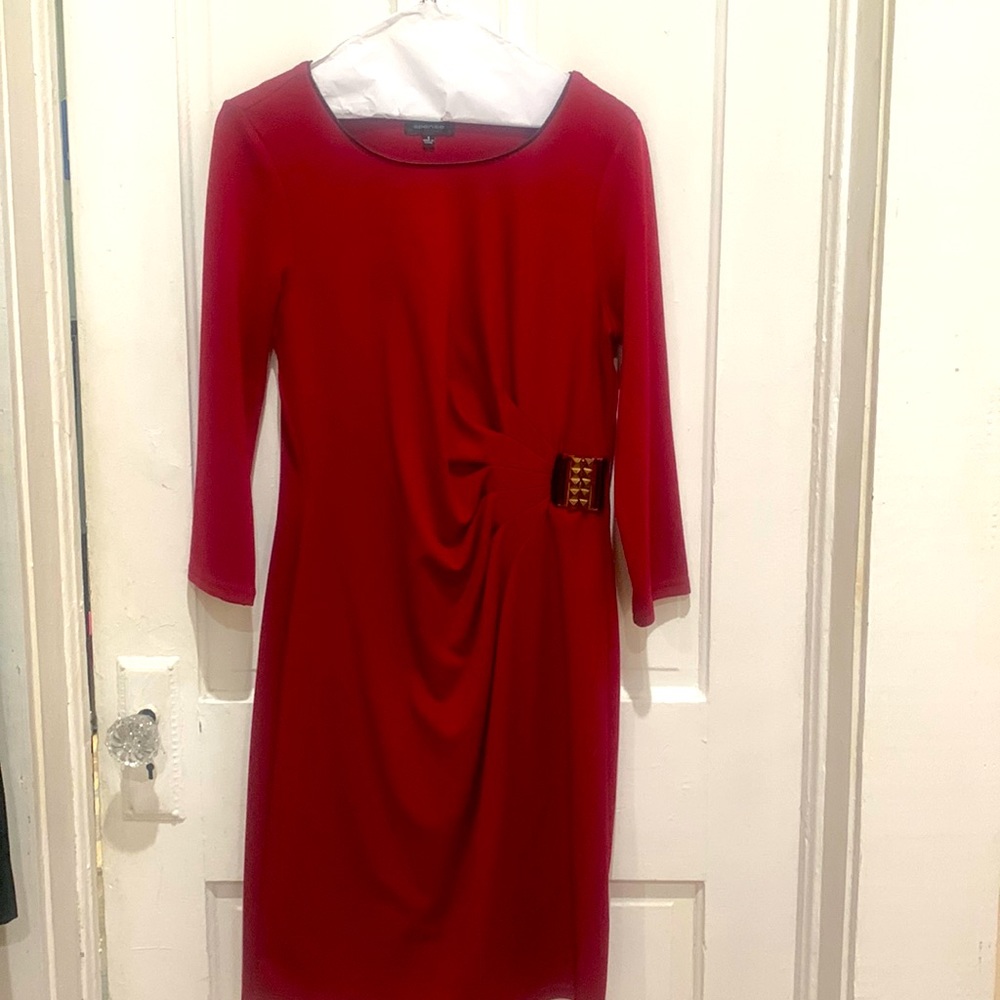 Burgundy Women’s Dress